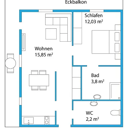 Appartement Bergschloessl Whg 17 Oberaudorf